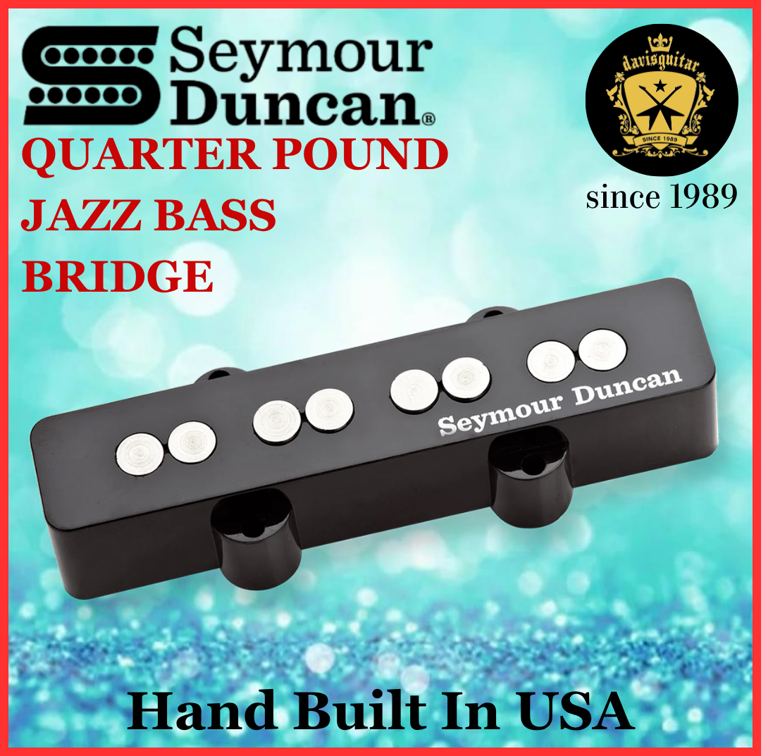 Seymour Duncan Quarter Pound Jazz Bridge Electric Bass Guitar Pickup