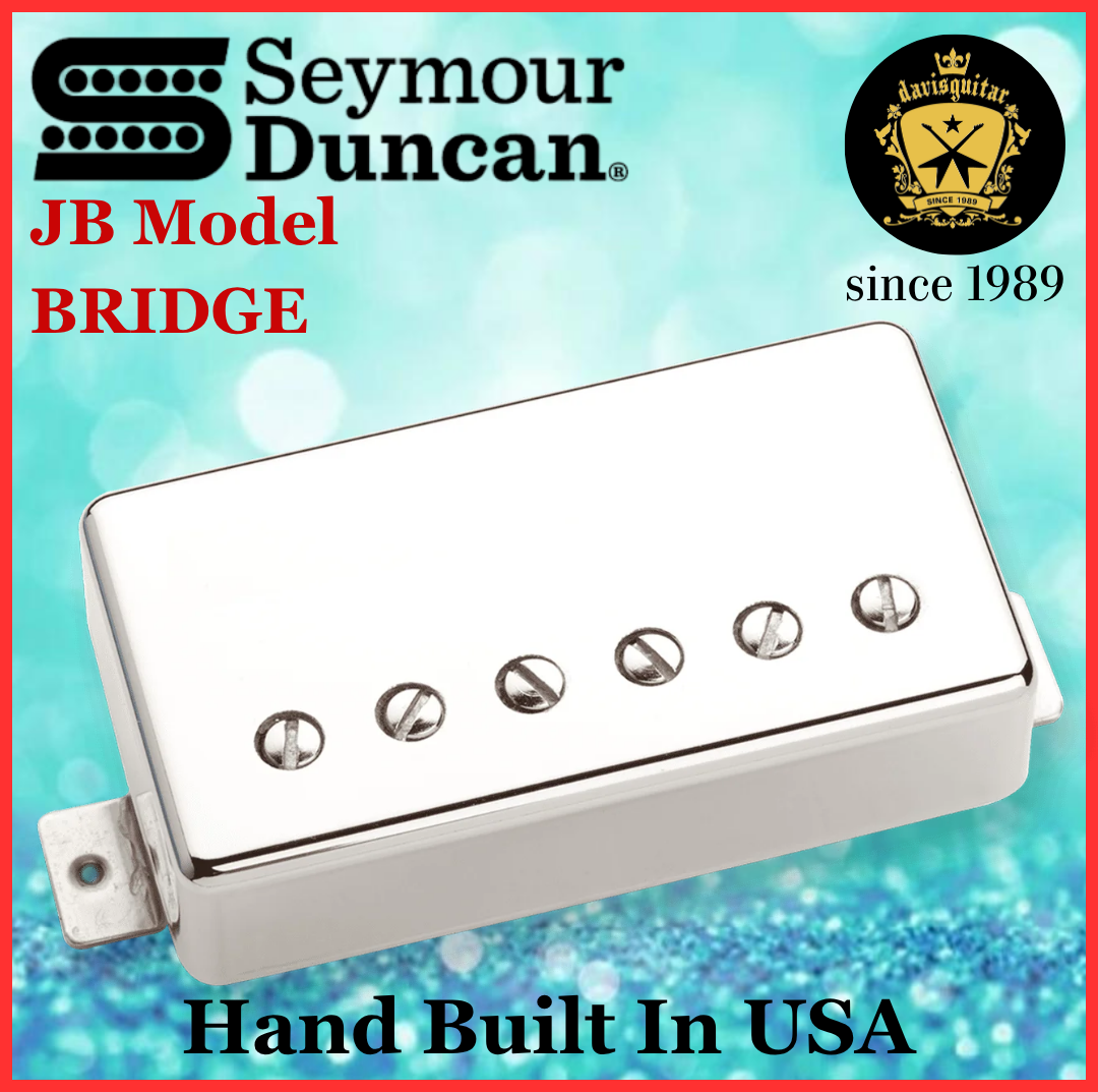Seymour Duncan JB Model Sh-4 Nickel Electric Guitar Pickup Humbucker 4 Conductor