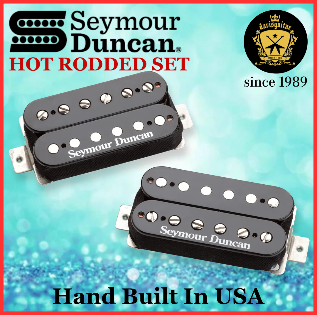 Seymour Duncan Hot Rodded HB Set Black SH4 / SH2N Humbucker Electric Guitar Pickup