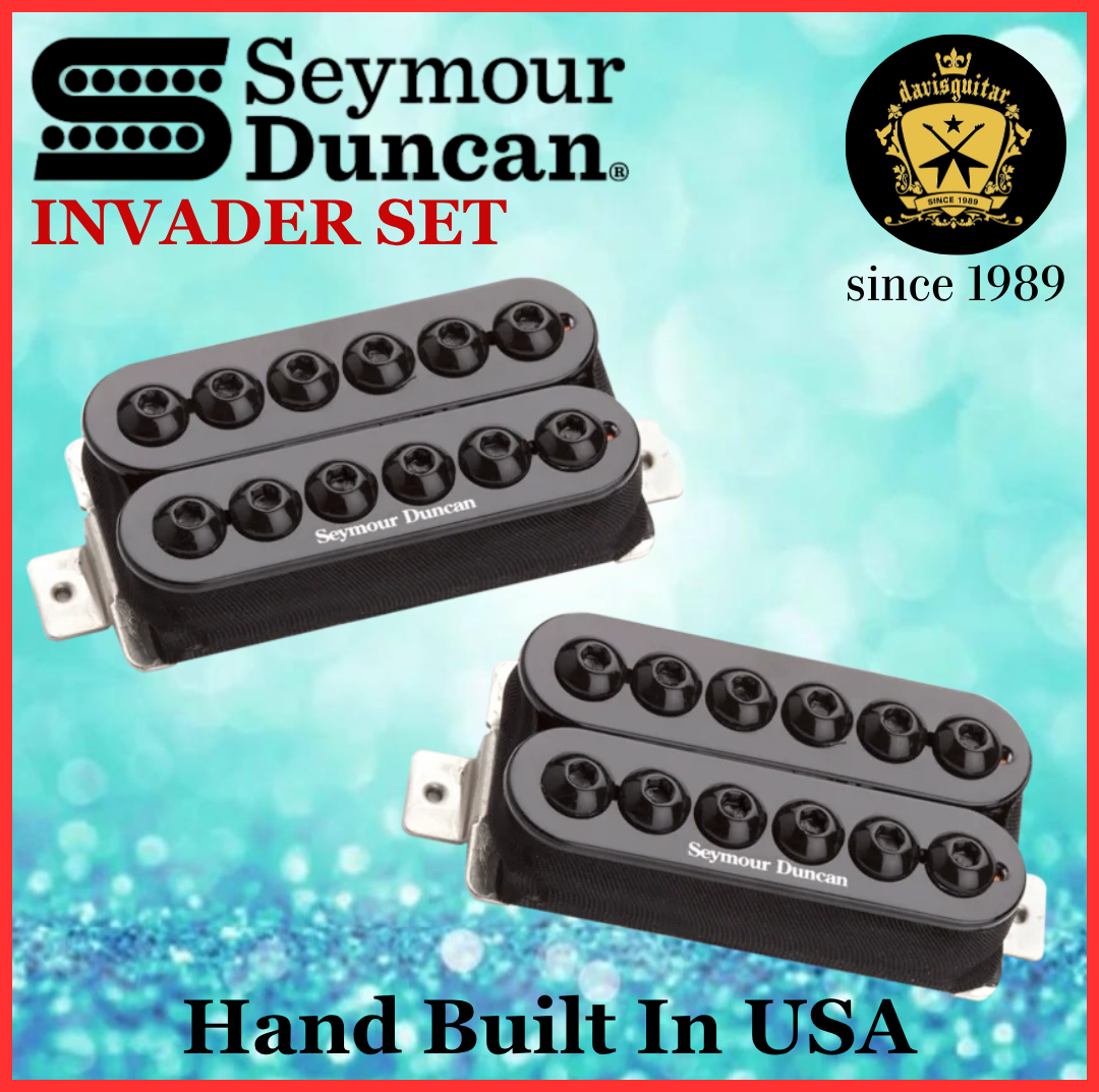 Seymour Duncan Invader Set SH-8n and SH-8b Humbucker Electric Guitar Pickup