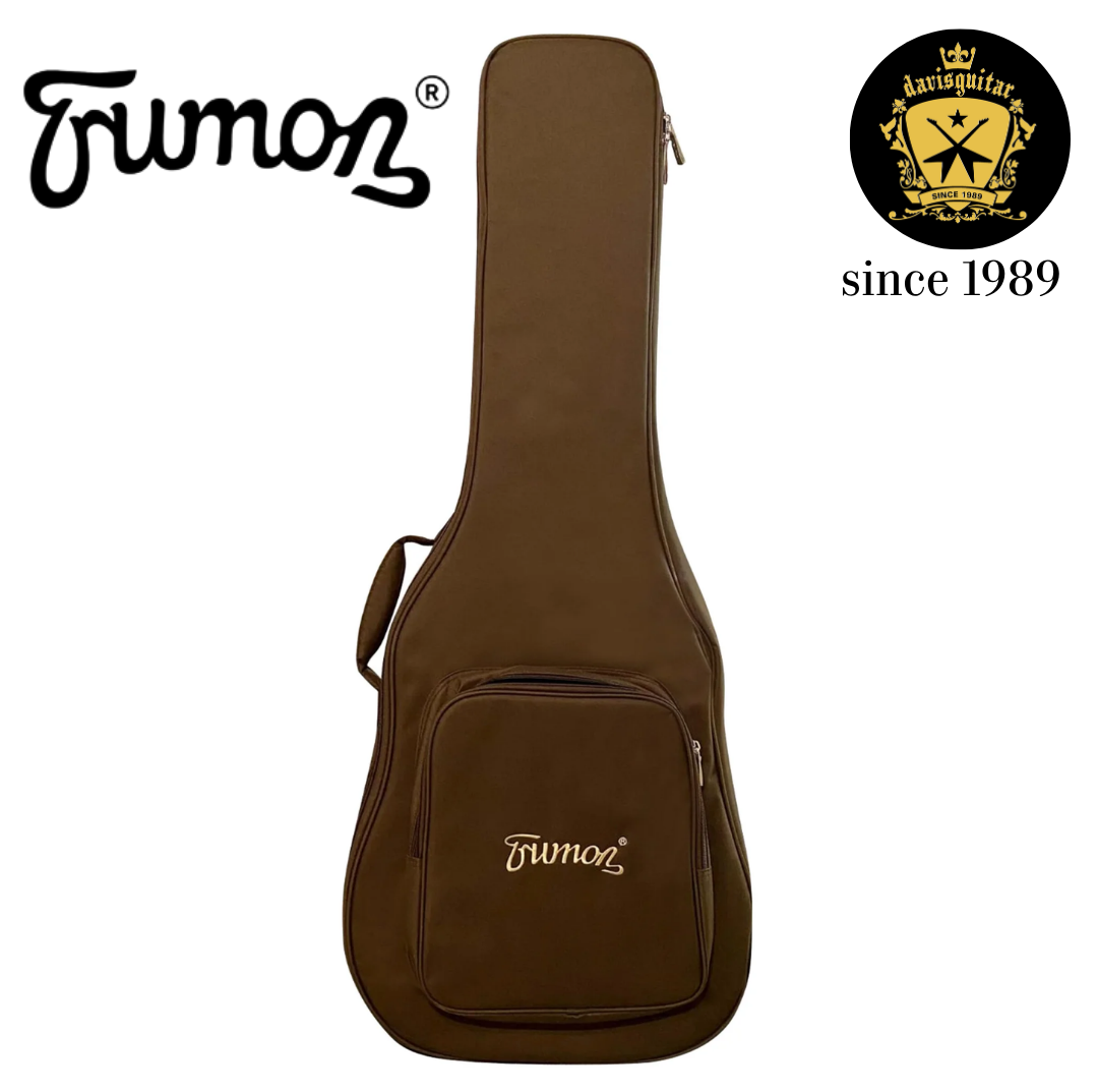Trumon Acoustic Electric Guitar 36 Inches TS-MINI-15 Solid Sitka Spruce Top and Mahogany Side and Back