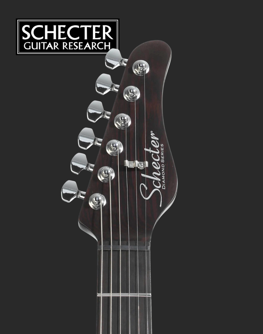 Schecter Nick Johnston 10th Anniversary HSS Atomic Violet