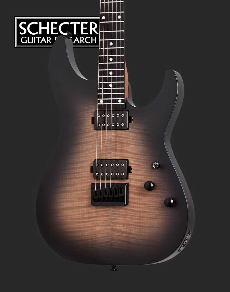 Schecter C-1 Standard Plus Ember Burst