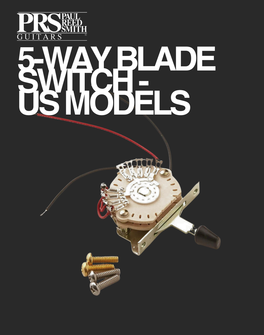 PRS 5-Way Blade Switch (Fits USA models)