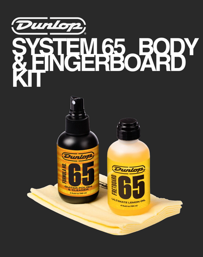 Dunlop System 65 Body and Fingerboard Kit - 6503 Guitar Polish