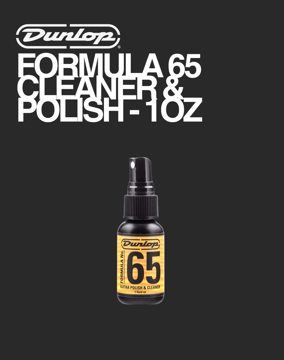 Dunlop Formula 65 Cleaner and Polish - 1oz