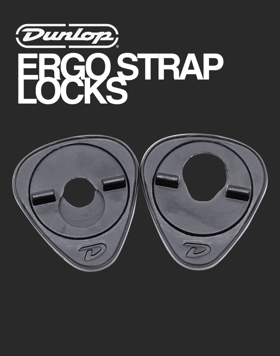 Dunlop Ergo Lok Strap – Set of 2