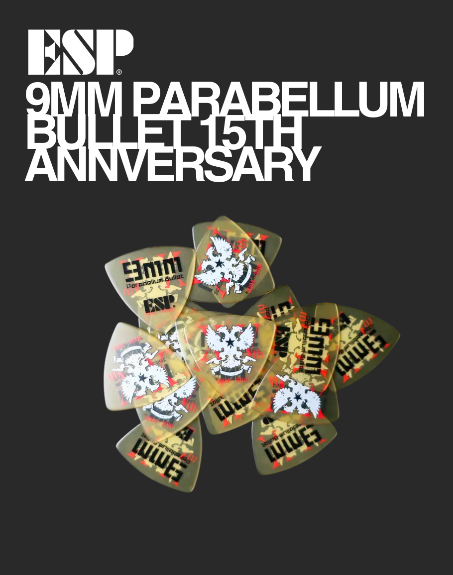 ESP 9mm Parabellum Bullet 15th – Davis Guitar