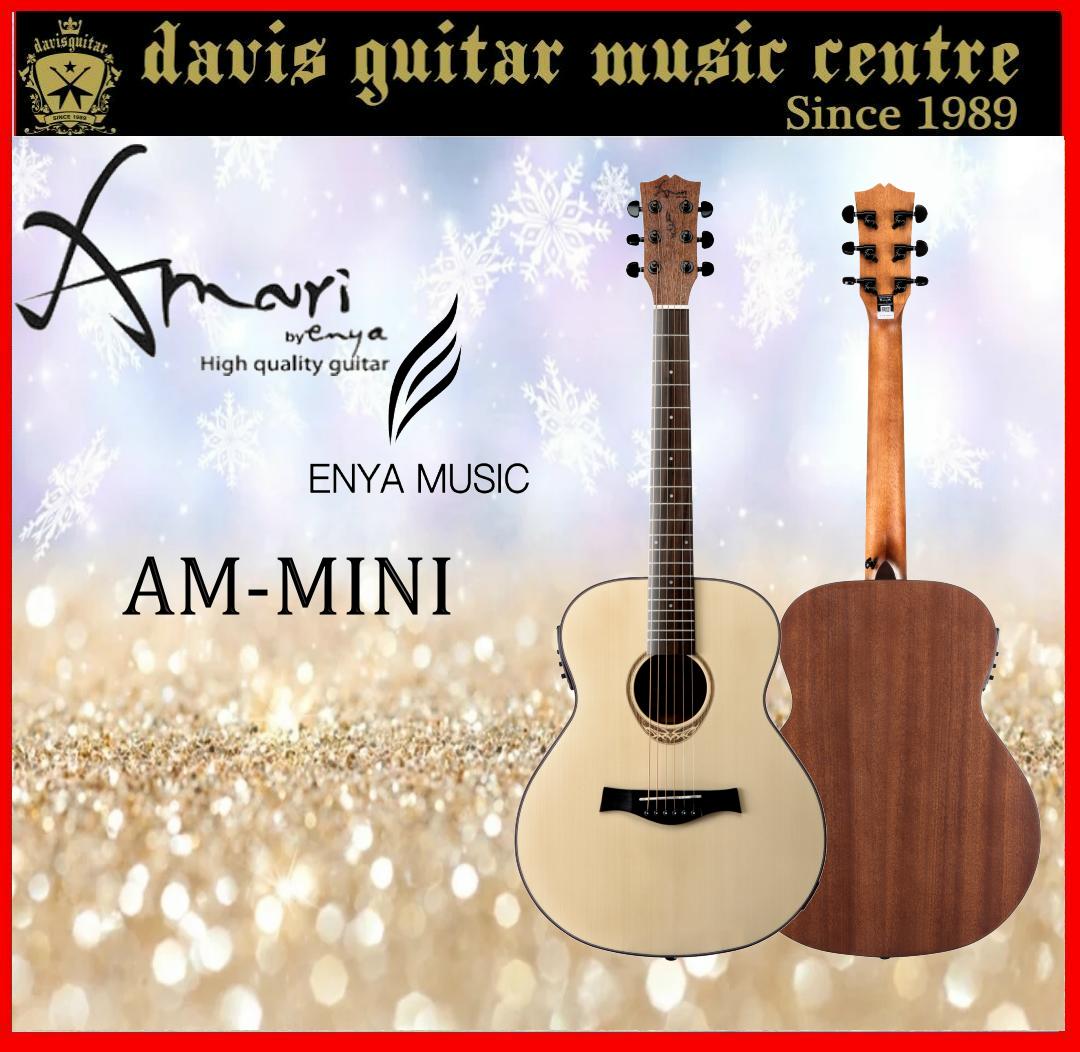 Enya Amari AM-Mini Acoustic Guitar 36 Inches Travel Size