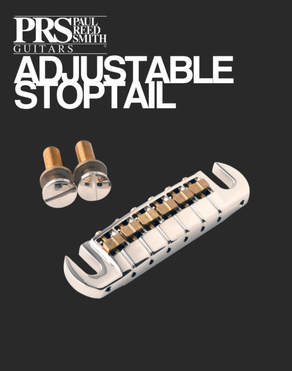 PRS Adjustable Stoptail Bridge with Studs - Nickel – Davis Guitar