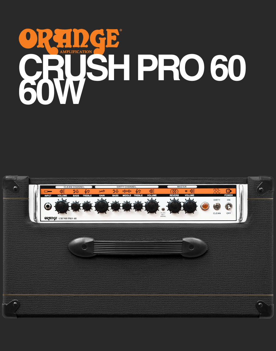 Orange Crush Pro 60 60-watt Combo - Black