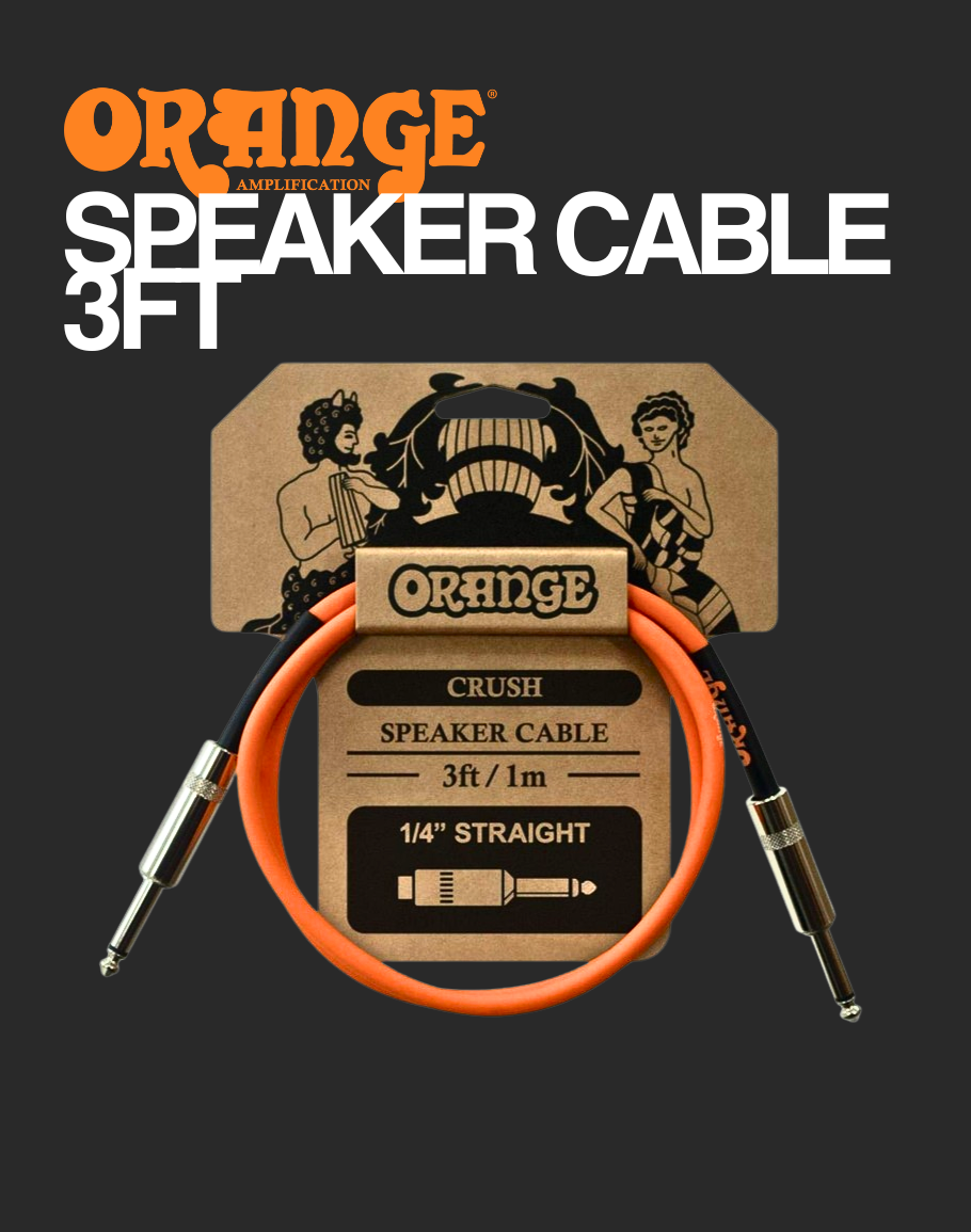 Orange Speaker Cable - CA040