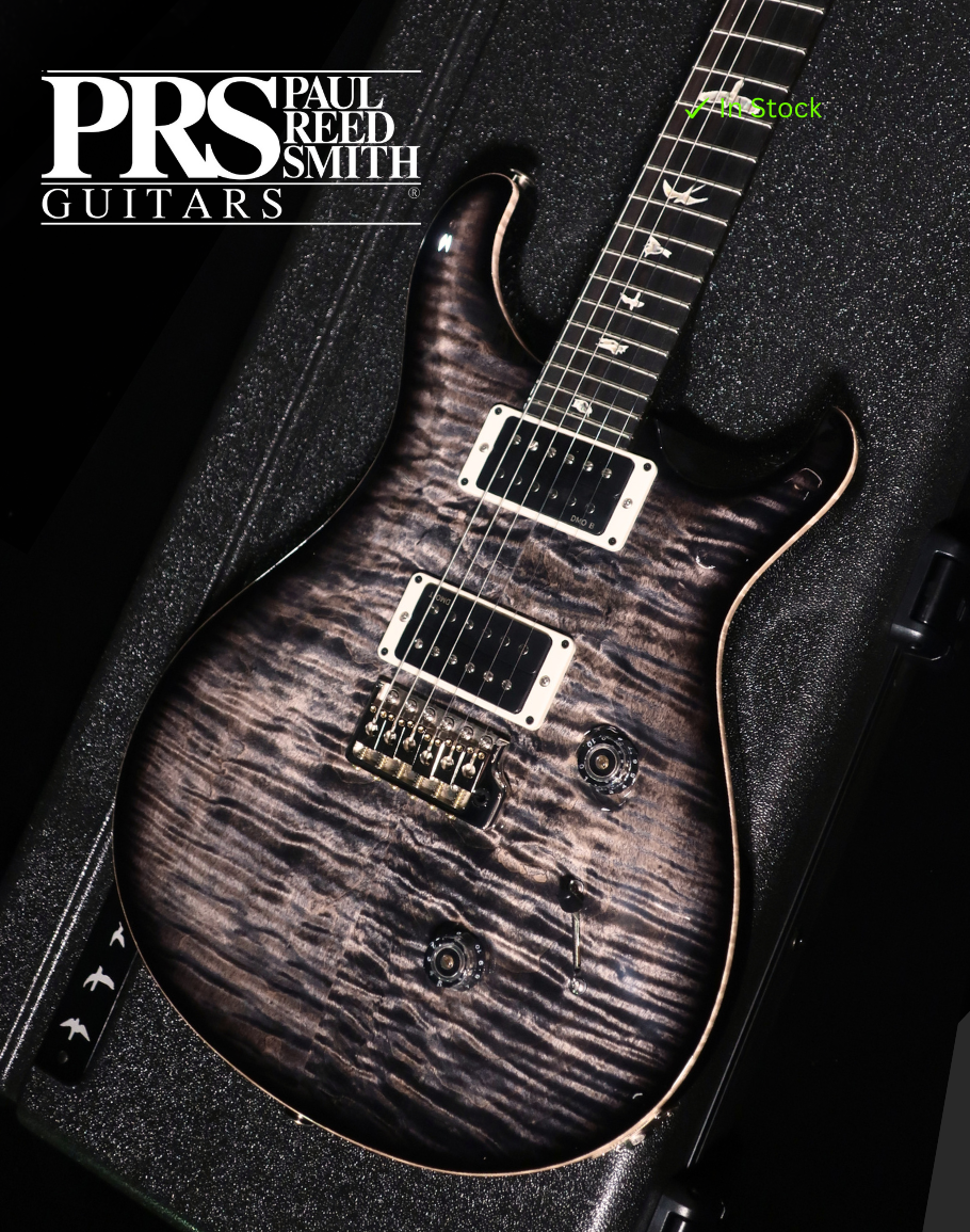 PRS Custom 24 - Charcoal Burst