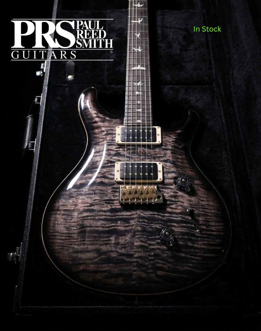 PRS Custom 24 - Charcoal Burst