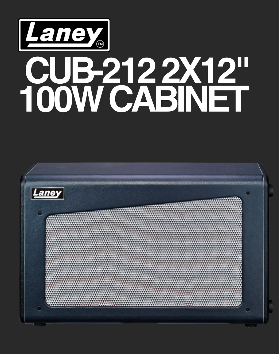 Laney Speaker Cabinet 2x12" 100W - CUB212