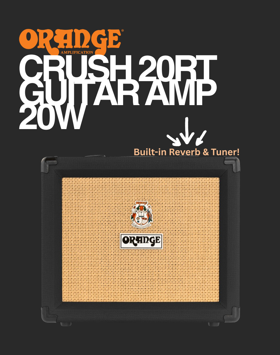Orange Crush 20RT 20-watt Combo - Black