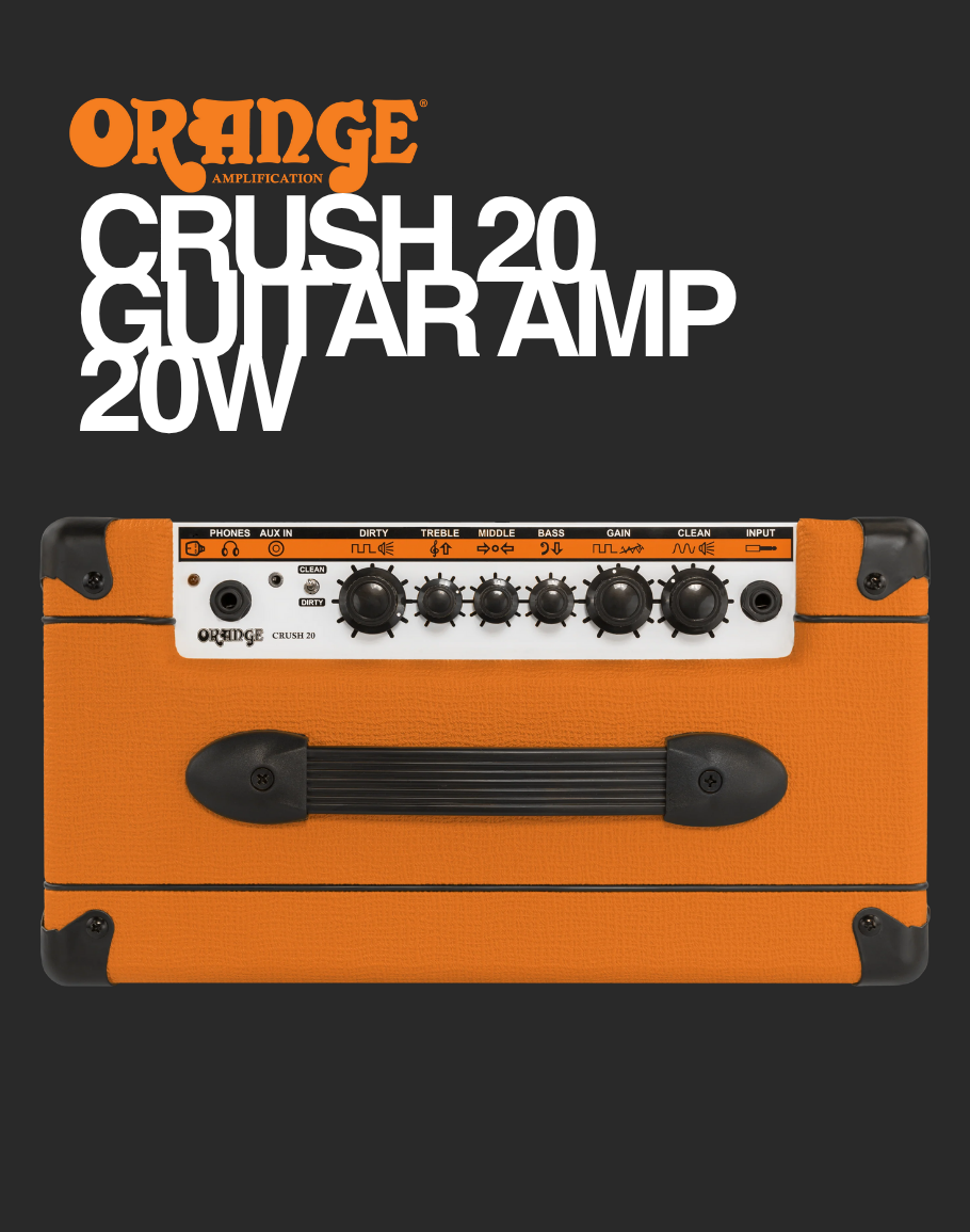 Orange Crush 20 20-watt Combo - Orange