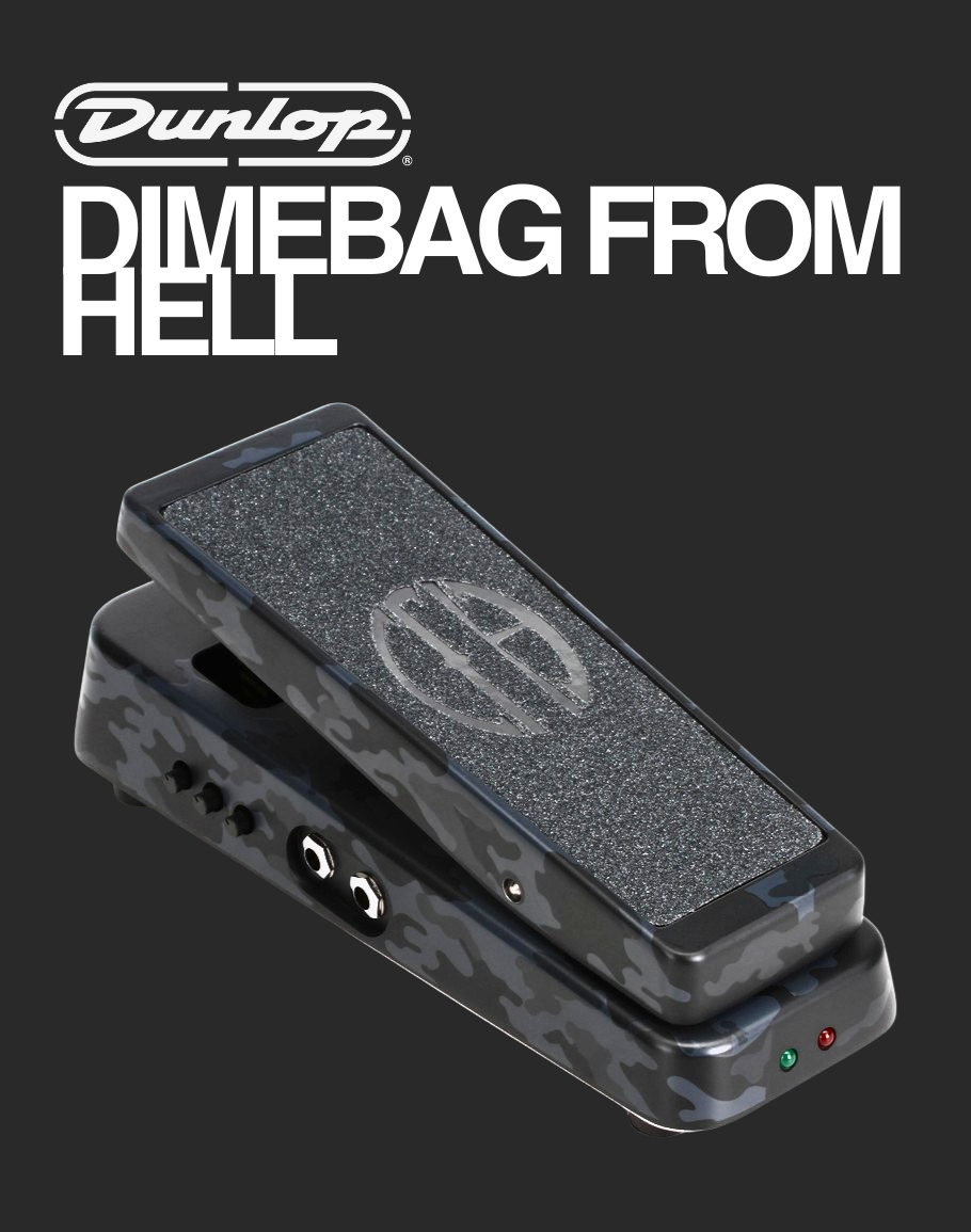 Dunlop DB01B Dimebag Cry Baby From Hell