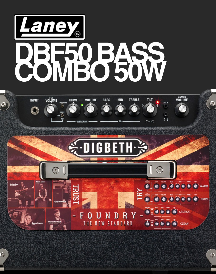 Laney Bass Combo DBF50 – 50 watts