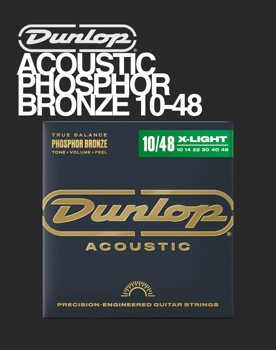 Dunlop Acoustic Phosphor Bronze - 10-48