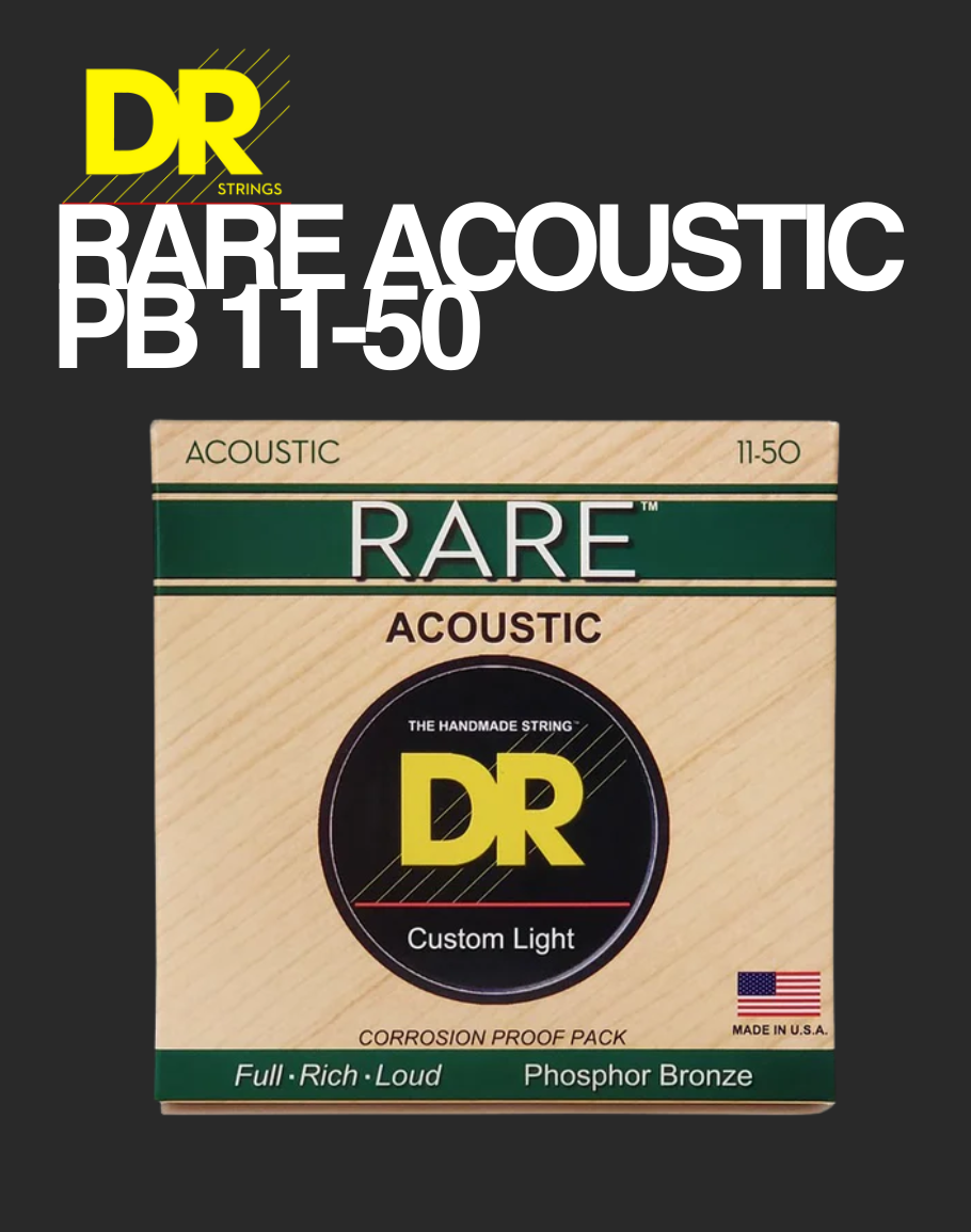 DR Acoustic RARE Phosphor Bronze - 11-50