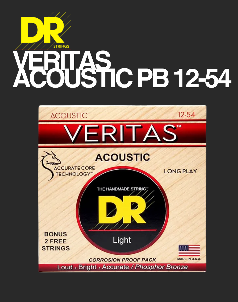 DR Acoustic Veritas Phosphor Bronze -12-54