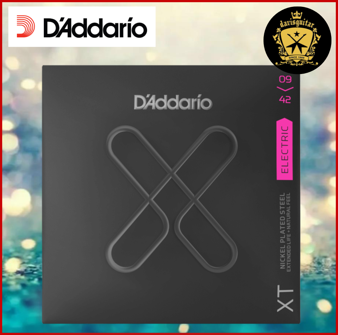 Daddario XT 9-42 Electric Guitar Coated Strings Nickel Plated Steel