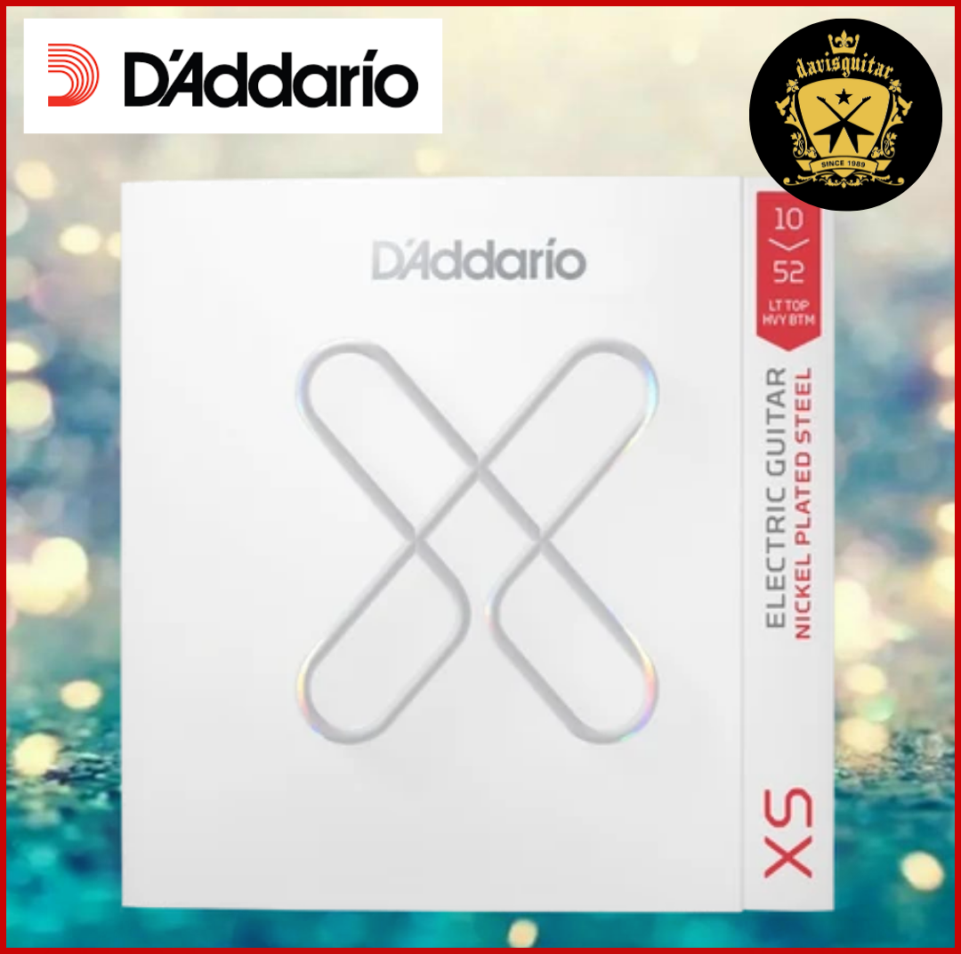 D'Addario XS 10-52 Electric Guitar Strings Light Top/Heavy Bottom