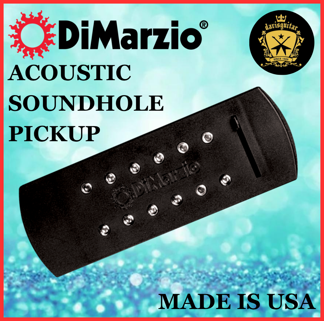 DiMarzio Acoustic Guitar Soundhole Pickup DP138BK