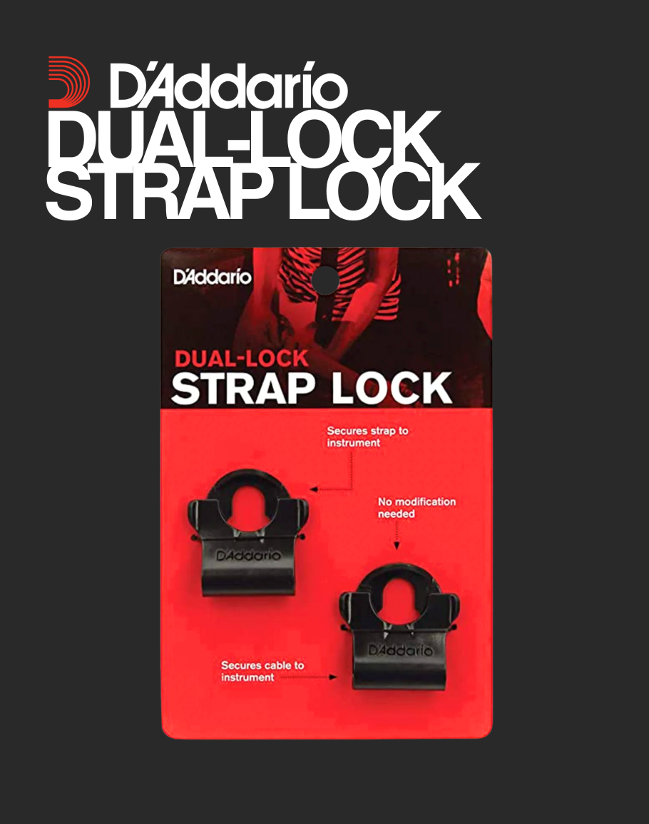 D’Addario Dual-Lock Strap Lock