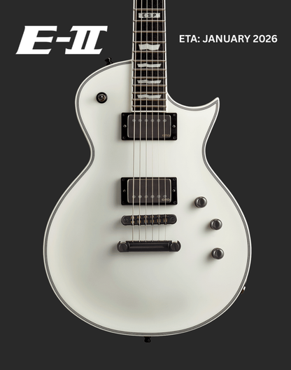 PRE-ORDER ESP E-II Eclipse - Snow White Satin