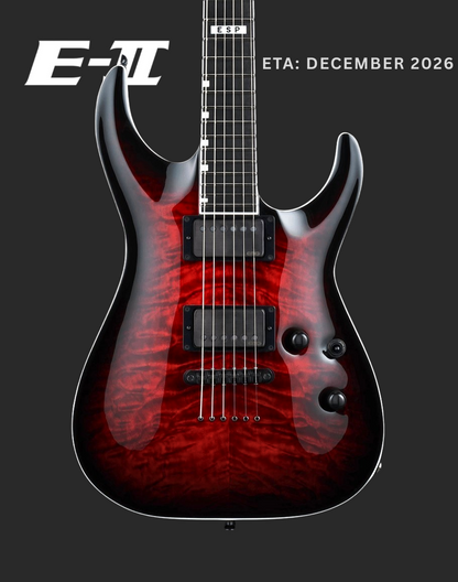 PRE-ORDER ESP E-II Horizon NT-II - See Thru Black Cherry Sunburst