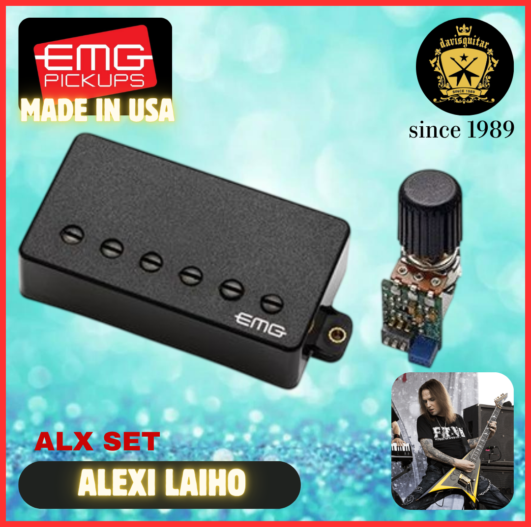 EMG Alexi Laiho Electric Guitar Pickup Black