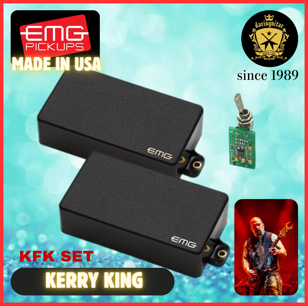 EMG Slayer's Kerry King KFK set Electric Guitar Pickup Black