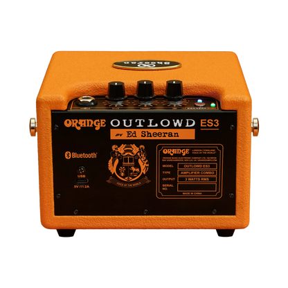 Orange Amps Outlowd ES3 Acoustic Amp 3 watts Bluetooth Speaker Ed Sheeran Signature Edition