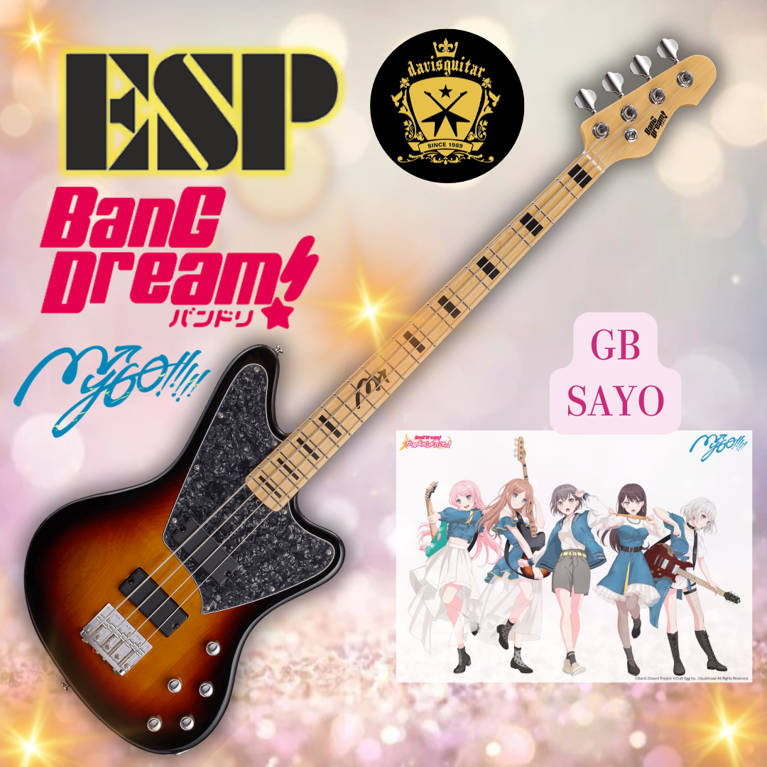 ESP BanG Dream! GB Sayo MyGO Electric guitar with Gig bag