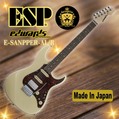 ESP Edwards E-SNAPPER-AL-R Off White Electric Guitar Made In Japan - Preorder