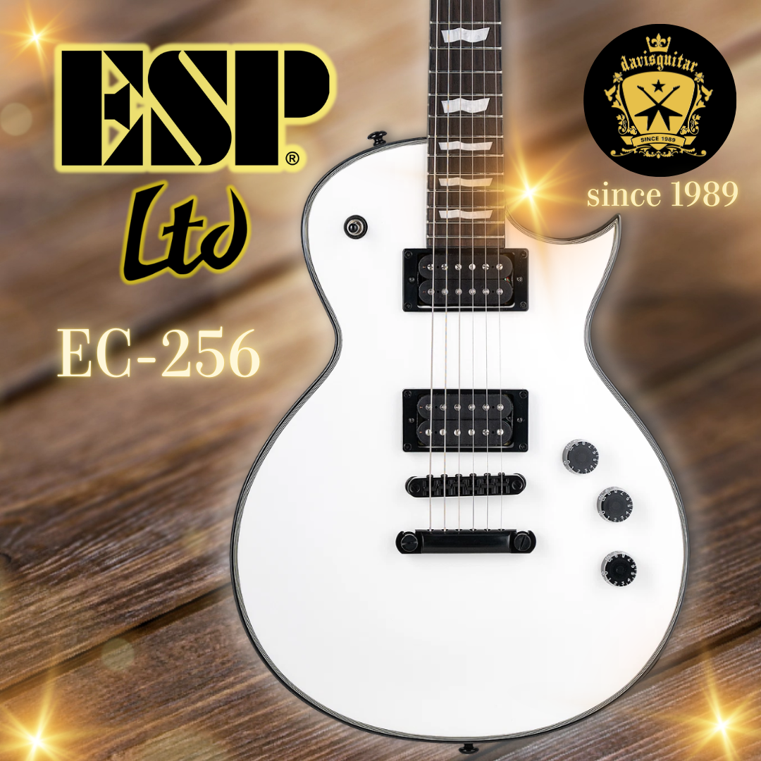ESP LTD EC-256 Snow White Electric Guitar Eclipse Series Humbucker Split Coil Pickup TOM Tailpiece