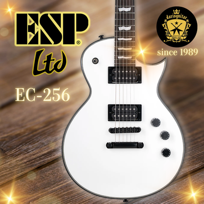 ESP LTD EC-256 Snow White Electric Guitar Eclipse Series Humbucker Split Coil Pickup TOM Tailpiece