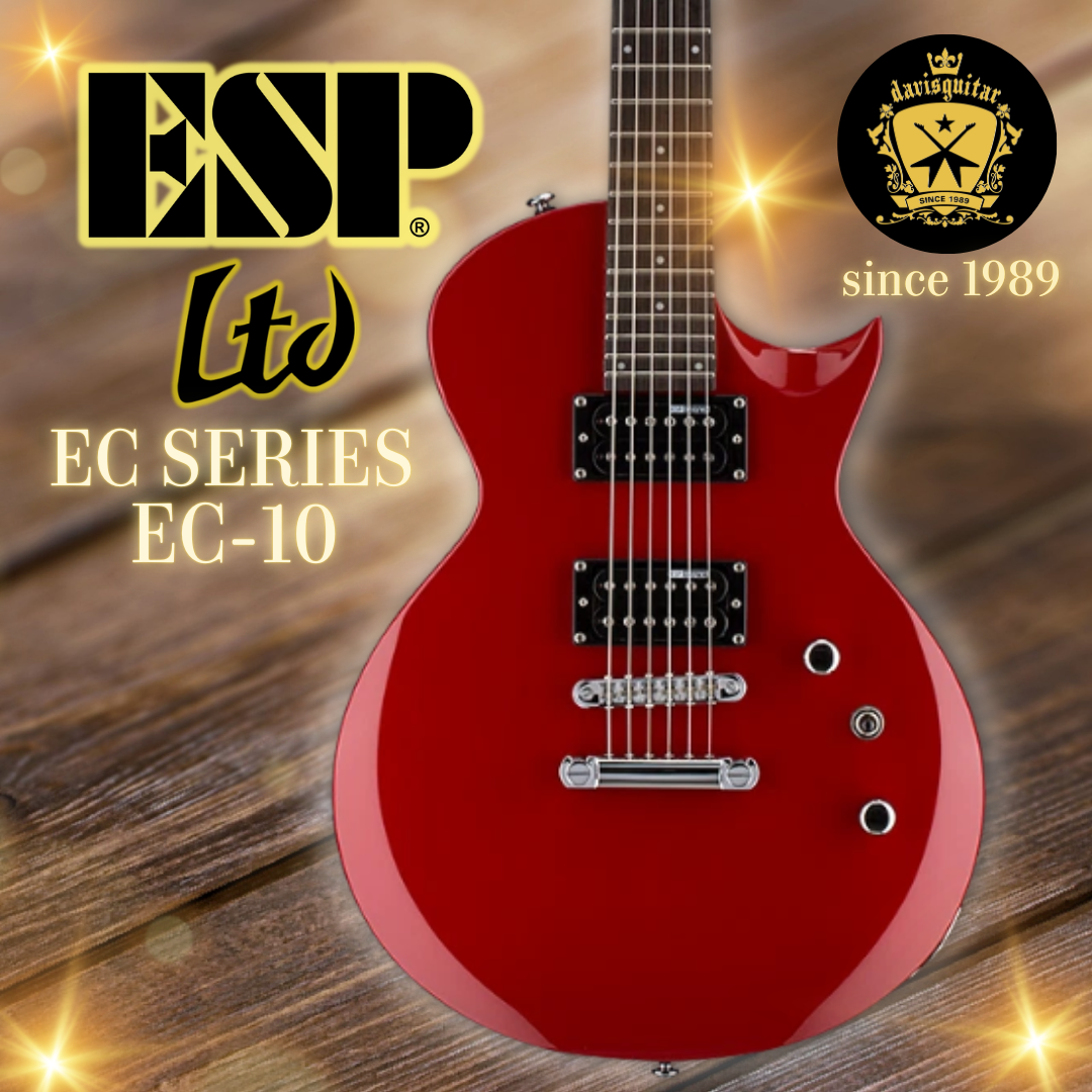 ESP LTD EC-10 Red Electric Guitar with gig bag