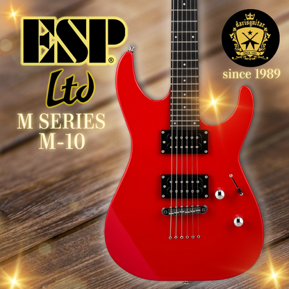 ESP LTD M-10 Red Electric Guitar with free gig bag