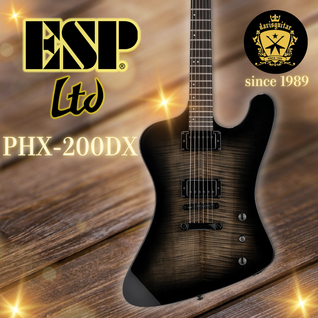 ESP LTD PHOENIX-200DX Black Burst  Electric Guitar