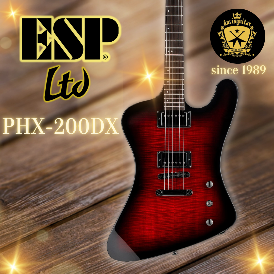 ESP LTD PHOENIX-200DX Red Burst Electric Guitar