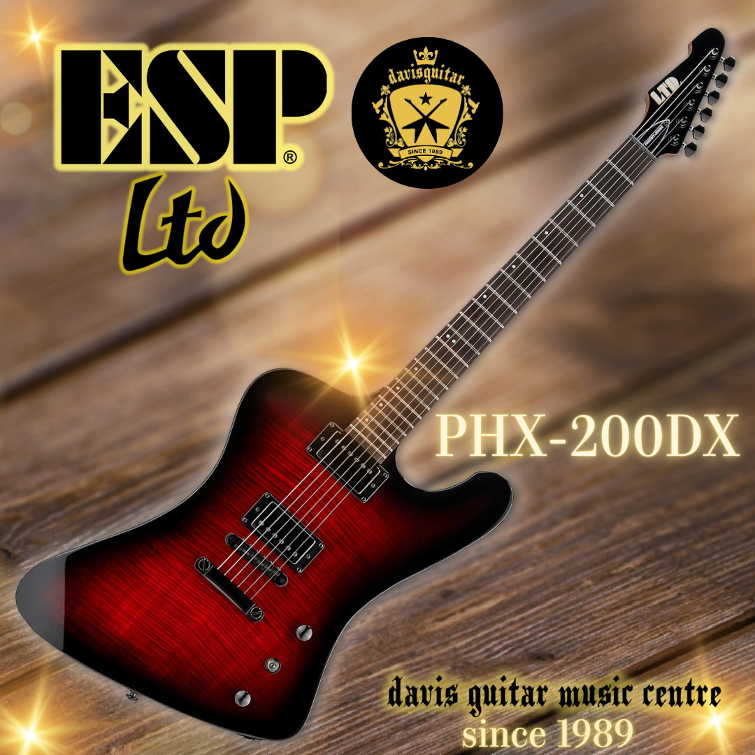 ESP LTD PHOENIX-200DX Red Burst Electric Guitar