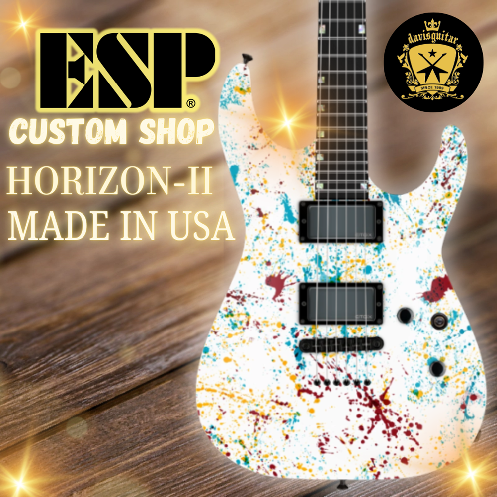 ESP USA Custom Shop Horizon-II EMG/ Seymour Duncan Jaw Breaker Electric Guitar with Hardcase - Preorder