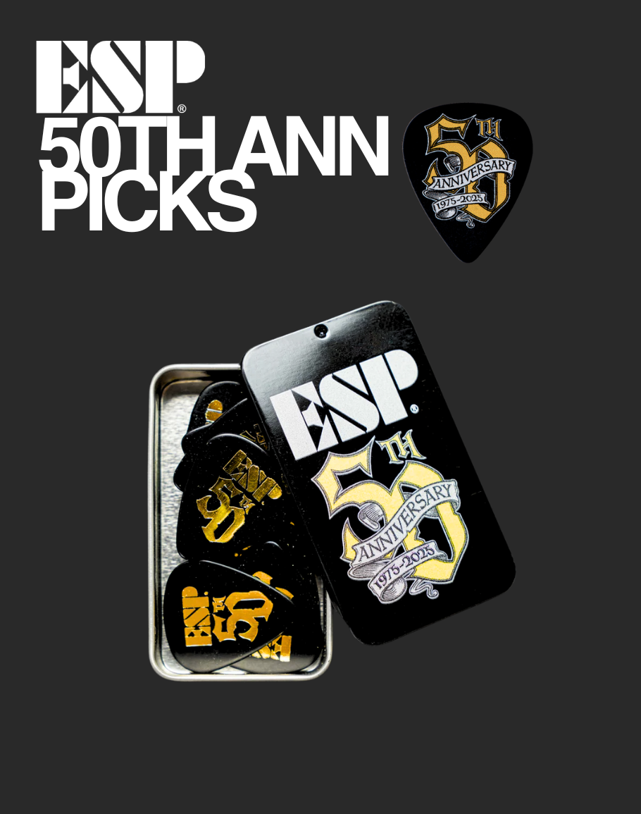 ESP 50th Anniversary Pick Tin