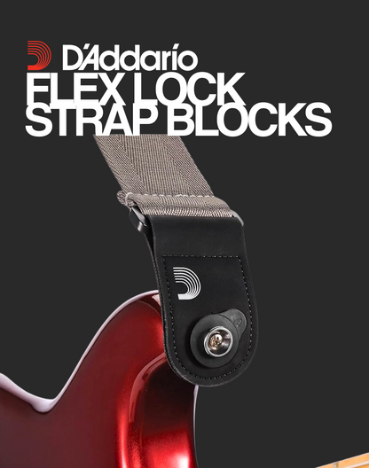 D'Addario Flex Lock Strap Blocks