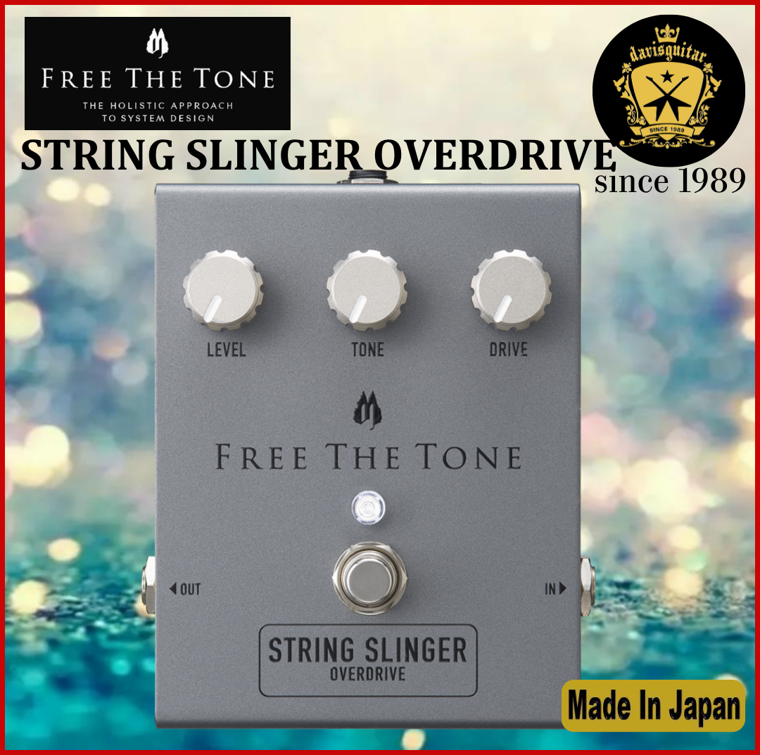 Free The Tone String Slinger SS-1V Overdrive Pedal Guitar Effect