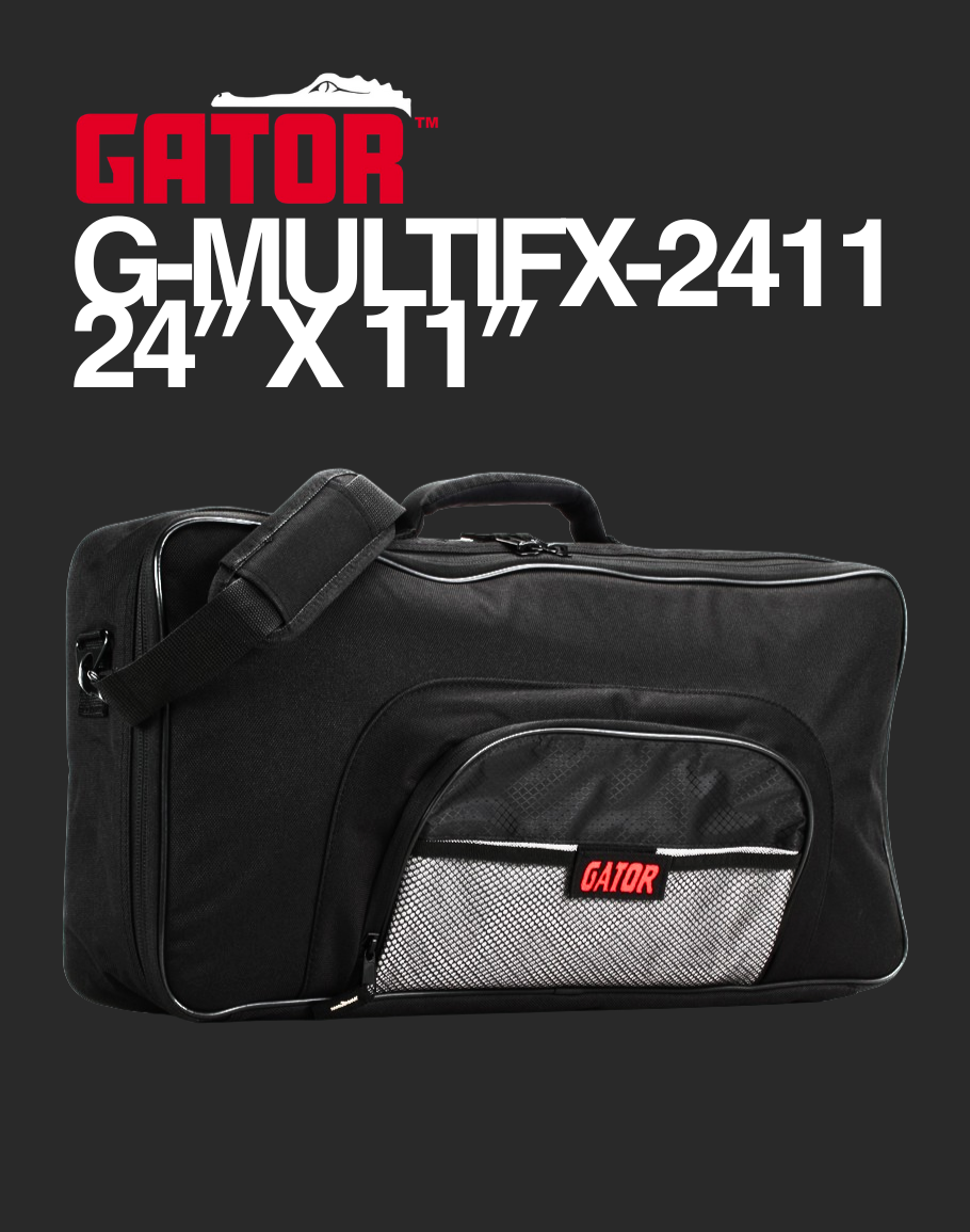 Gator Pedal Bag – G-MULTIFX-2411