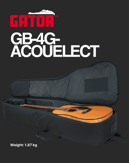 Gator Double Gig Bag Aco/Elec - GB-4G-ACOUELECT